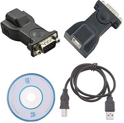 TERABYTE Micro USB Cable 1 m USB 2.0 to Serial PDA 9 Pin DB9 RS232 Serial Converter COM Port 9-Pin DB-9 Adapter Cable-USB Serial Adapter for Laptop PC