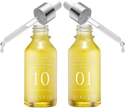 It'S SKIN Power 10 Formula VC Effector Ampoule Face Serum 30ml- Vitamin C & Green Tea Extract Freckles and Blemishes - Moisturizing Serum
