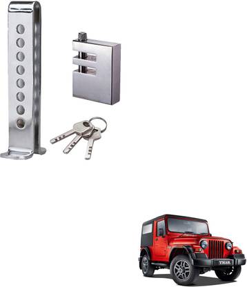 SEMAPHORE Anti-Theft Car Clutch Pedal Lock Rod Car Brake Lock for Mahindra Thar Gear Lock