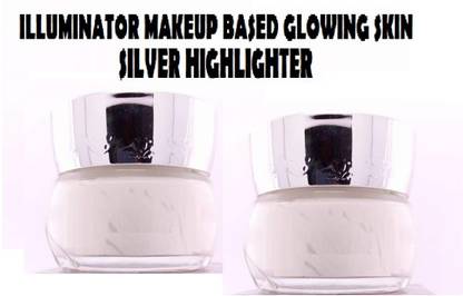 THTC Illumination Face White Highlighter & Glitter Creamy Set