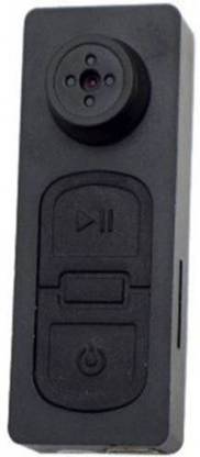 SATTOBISION Best Spy Camera Button Hidden HD Video Audio Photo taking Recording Security Camera