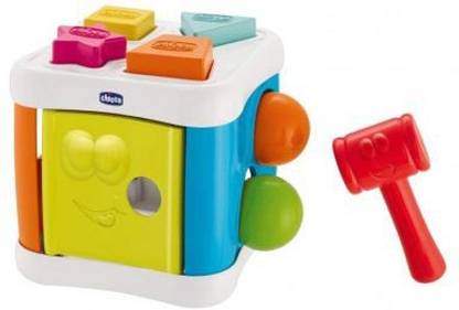 Chicco 2 IN 1 Sort & Beat Activity Cube