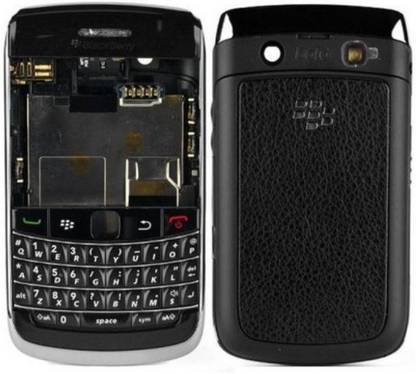 Pacificdeals Blackberry Full Housing Body Compatible with Blackberry Bold 3 9780 Black Color Front & Back Panel