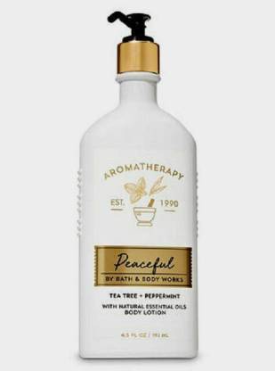 Bath and Body Works Aromatherapy Peaceful Tea Tree Peppermint