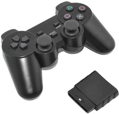 Fusine PS2 Wireless Controller 2.4Ghz Dual Shock Gamepad for Sony PS2 PlayStation 2  Motion Controller