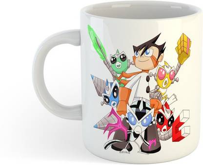ADN21 SUPER ROBOT MONKEY TEAM HYPER FORCE GO PRINTED CERAMIC COFFEE MUG 3 Ceramic Coffee Mug
