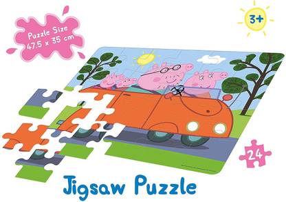 Frank Peppa Pig - Puzzle for 3 Year Old Kids and Above