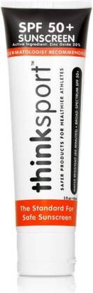 Thinksport Sunscreen - SPF 50 Mineral Sunscreen Lotion