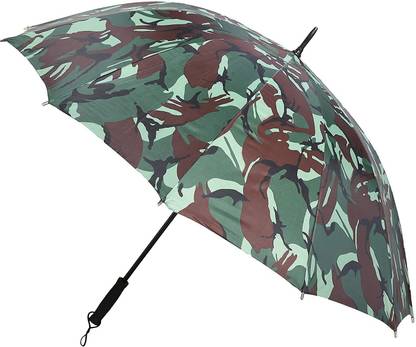 SWISS WONDER ® LAU-34 Wind Resistant Big Size Army Coloured Umbrella Umbrella