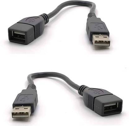 Dilurban Best Buy USB 3.0/2.0 Male A to Female A Extension Cable with 5GBps Speed for Printer/PC/External Hard Drive; LED/LCD TV USB Ports (Pack of 2) USB Cable (Black) Best Buy USB 3.0/2.0 Male A to Female A Extension Cable with 5GBps Speed for Printer/PC/External Hard Drive; LED/LCD TV USB Ports (Pack of 2) USB Cable (Black) USB Cable