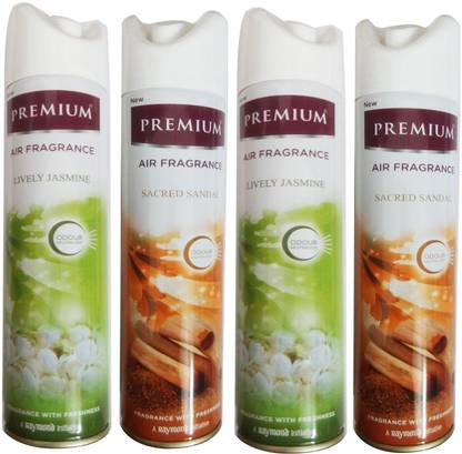 PREMIUM LIVELY JASMINE, SACRED SANDAL Spray Air freshner