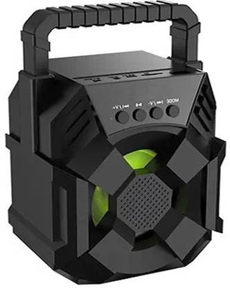 Techobucks New Quality Soundbar Karaoke Wireless Portable 3D sound Splashproof led Light & Carry Handle-Travel Multimedia Mp3 Player mini Home theatre MP3 Player