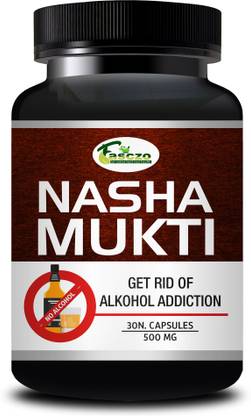 Fasczo Nasha Mukti Capsule With Minerals For Quit Alcohol & Tobacco Addiction
