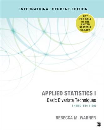 Applied Statistics I - International Student Edition