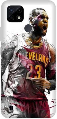 MD CASES ZONE Back Cover for Realme C21/RMX3201 Cleveland King Printed back cover