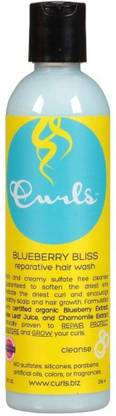 curls Blueberry Bliss Reparative Hair Wash / Shampoo