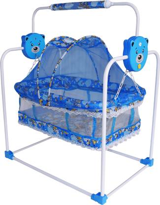 FLIPZON Baby Moov (Mobile Swing) with Mosquito Net for New Born Baby Bassinet