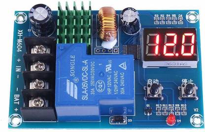 इदुइनो DC 6V-60V Programmable Digital Battery Charge Controller Protection Switch for for Lead Acid Lithium Solar Panel Battery इलेक्ट्रॉनिक कॉम्पोनेन्ट इलेक्ट्रॉनिक हॉबी किट