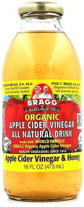 BRAGG Organic Apple Cider Vinegar & Honey Drink (Imported) Apple Cider Vinegar