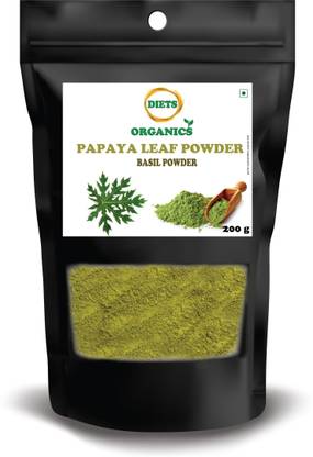 DIETS ORGANICS Papaya leaf Powder- 200 G