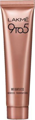 Lakmé 9 to 5 Weightless Mousse Foundation (Beige Vanilla, 6 g) Foundation