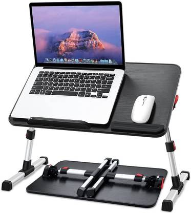 STRIFF LAPTAB Laptop stand for Bed Tray Height and Angle Adjustable Lap Desk for Foldable Laptop Stand Lap Tray Desk in Bed Sofa with Working,Gaming,Drawing,Eating etc (S-Black) Laptop Stand