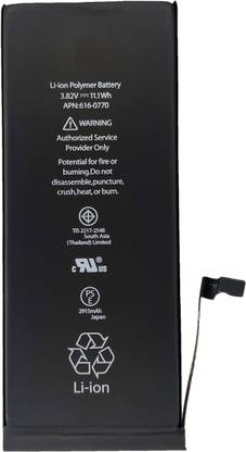 ZIZTRON Mobile Battery For  iPhone 6 Plus A1522 A1524 A1593 (2915mAh) with 1 Month Warranty.
