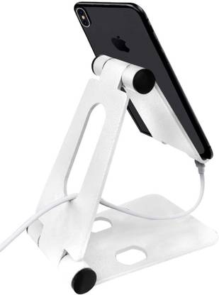 BK 10 IMPORT & EXPORT Aluminium Heavy Duty Adjustable Smartphone Phone Stand Holder for Live/Vlogs Special Design for Streaming, Video Blogs, Online Classes, Streaming, Shooting Field, Mobile Holder Mobile Holder