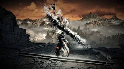Dark Souls Dark Souls Iii Sword Vignette Matte Finish Poster Paper Print