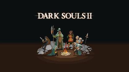 Video Games Dark Souls Pixel Art Dark Souls Ii Matte Finish Poster Paper Print