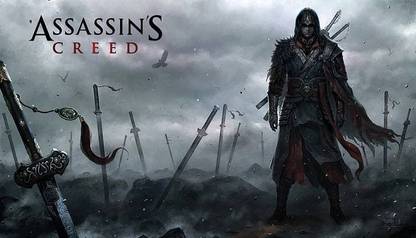 Assassin S Creed Fantasy Art Dark Fantasy Warrior Matte Finish Poster Paper Print