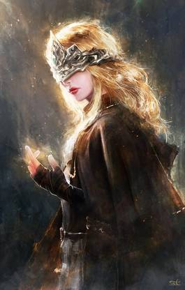 Dark Souls Iii Fire Keeper Fantasy Art Artwork Dark Souls 3 Hd Matte Finish Poster Paper Print
