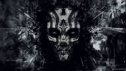 Fantasy Art Mask Prince Of Persia Warrior Within Skull Matte Finish Poster Paper Print