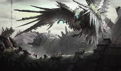 Fantasy Art Artwork Shadow Of The Colossus Video Games Matte Finish Poster Paper Print