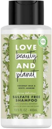 Love Beauty And Planet Love Beauty & Planet Coconut Milk and White Jasmine Divine Definition Shampoo