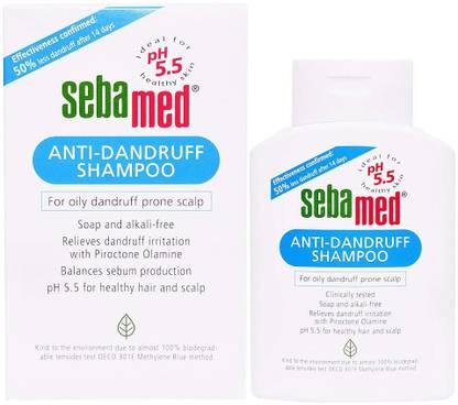 Sebamed Anti Dandruff Shampoo for oily dandruff prone scalp 200ml