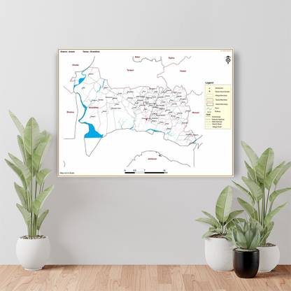 BRITISH TERMINAL 60 cm Anand DISTRICT Khambhat TALUKA Self Adhesive Sticker