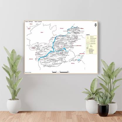 BRITISH TERMINAL 30 cm Mahisagar DISTRICT Lunawada TALUKA Self Adhesive Sticker