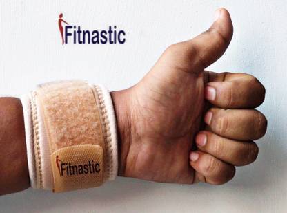 Fitnastic Premium Adjustable Wrist Band Unisex Suitable For GYM Power Lifting, Wrist Support Wrist Support