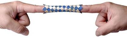 patil magic Finger Trap Puzzle (Set of 2) 1 Magic Tricks