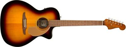 FENDER FEN*0970743003 ( Newporter Player Walnut Sunburst) Semi-acoustic Guitar Solid Wood Rosewood Right Hand Orientation