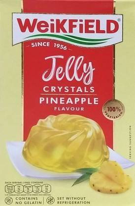 WeiKFiELD Jelly Crystals Pineapple Flavour ( 90g ) Jelly Crystals