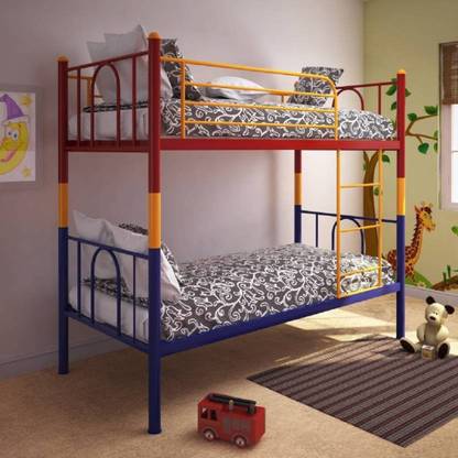 FurnitureKraft Valencia Metal Bunk Bed