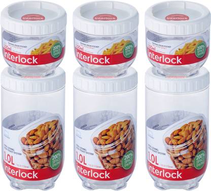 LOCK & LOCK Plastic Grocery Container  - 3000 ml, 1500 ml