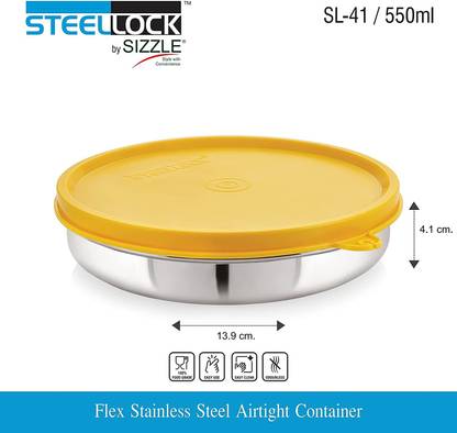 Steel Lock Steel Utility Container  - 0.55 L