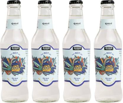 mumbai mixers gin and Tonic ( I am NOT Gin)Pack of 4 X 250ml each