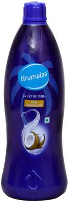 TIRUMALAA pure coconut oil 500ml Coconut Oil Plastic Bottle