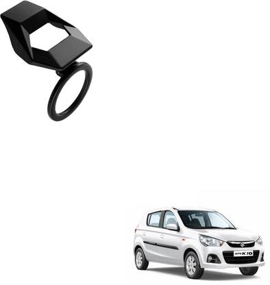 SEMAPHORE Black Car Engine Start Stop Switch Lambo Style Button Cover Decorative Auto Accessories Push Button Sticky Cover Car Interior For Maruti Alto K10 Engine Start/Stop Button