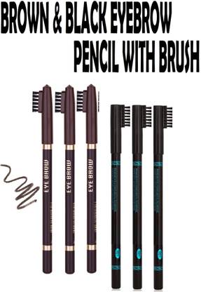 Emijun Best Eyebrow Pencil, Brown & Black Eyebrow Enhancer Pencil & Styler