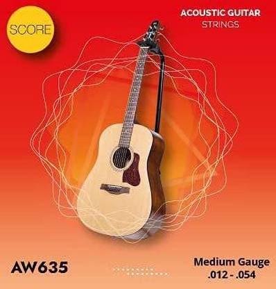 score guitar strings Acoustic AW635 Guitar String